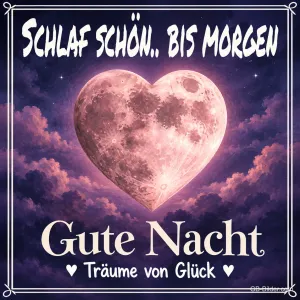 Herzmond zwischen Wolken, Text: SCHLAF SCHÖN