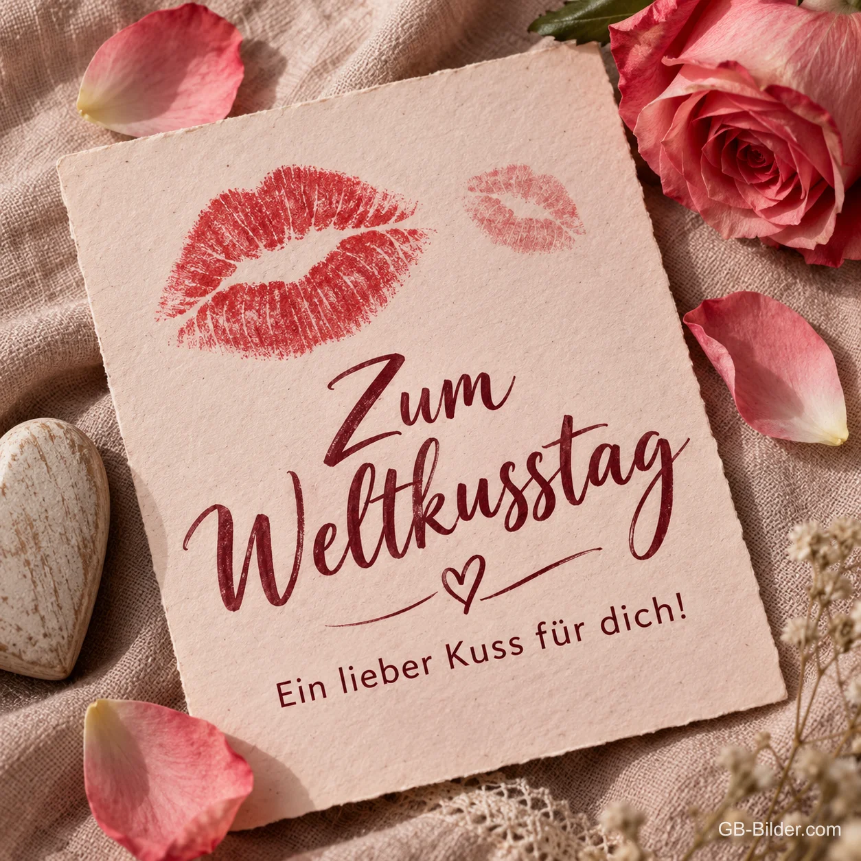 Karte zum Weltkusstag, Text: Zum Weltkusstag Karte zum Weltkusstag, Text: Zum Weltkusstag