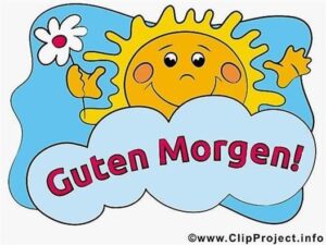 clipart guten morgen bilder