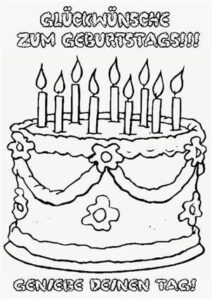 geburtstag bilder ausmalen