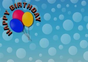 geburtstag bilder luftballons