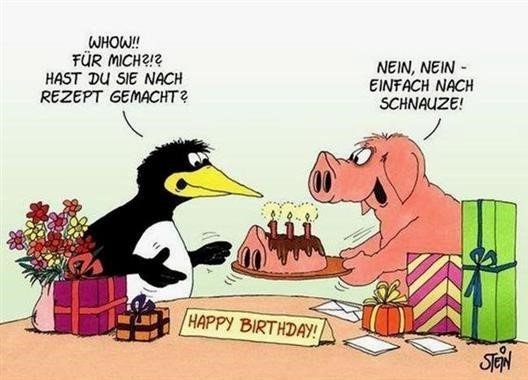 Lustige Gluckwunschkarte Zum Geburtstag Mit Kaartje2go