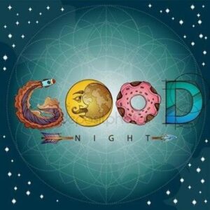 gute nacht bilder mit sternen