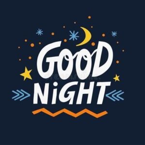 gute nacht bilder mond und sterne