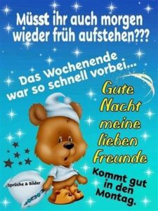 gute nacht sonntag bilder