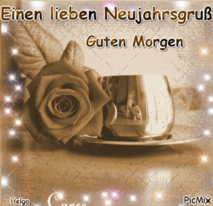 guten morgen 1. januar bilder