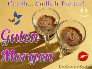 guten morgen bilder am freitag