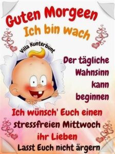 guten morgen bilder am mittwoch