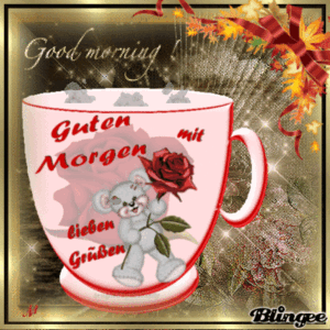guten morgen bilder blingee