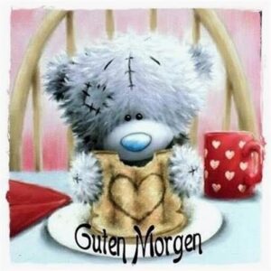 guten morgen bilder bär