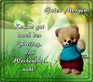 guten morgen bilder freitag
