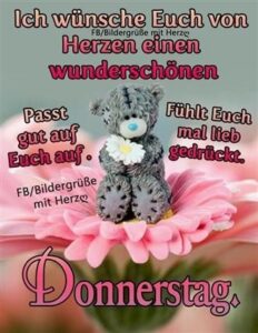 guten morgen bilder für donnerstag