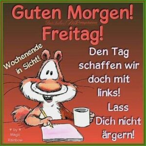 guten morgen bilder lustig kostenlos freitag
