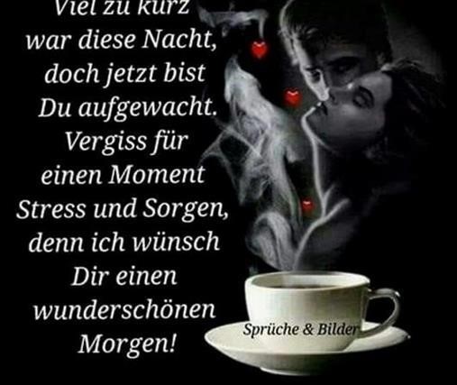 Guten morgen mein schatzi