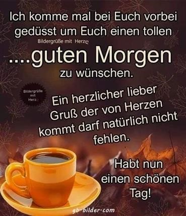 Grüße liebe morgen guten Guten Morgen