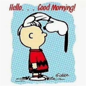 guten morgen bilder mit snoopy