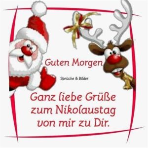 guten morgen bilder nikolaus