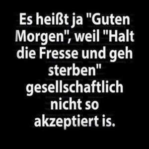 guten morgen bilder sarkastisch