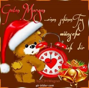 guten morgen bilder weihnachtszeit