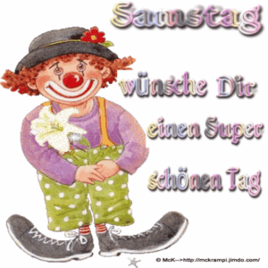 guten morgen clown bilder