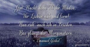 romantische gute nacht bilder