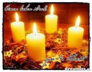 4 advent grüße bilder