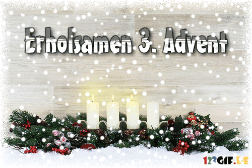 ᐅ animierte bilder zum 3 advent - 3.Advent GB Pics - GBPicsBilder