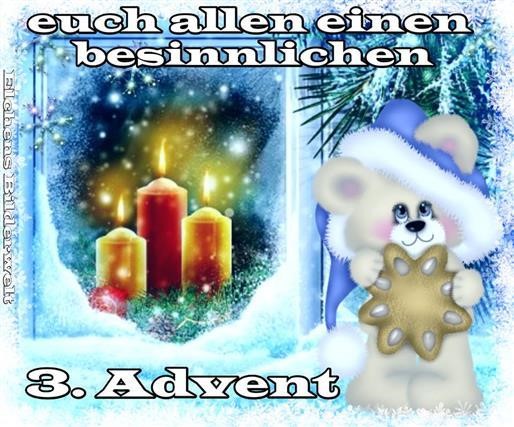 Elegantes Bilder 3 Advent Für Whatsapp Lustig Bild