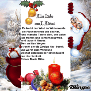 schöne 1 advent bilder