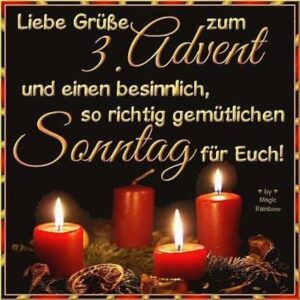 schöner 3 advent bilder