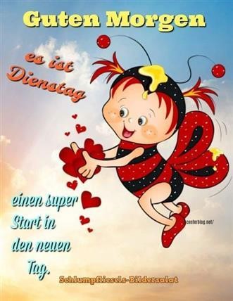 guten morgen bilder dienstag