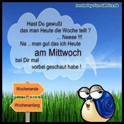ᐅ Lustige Sprüche Zum Mittwoch GB Pics GBPicsBilder