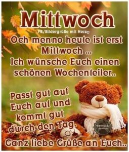 wünsche zum mittwoch
