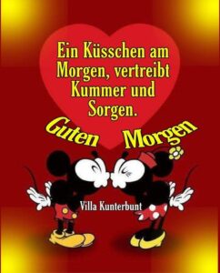 guten morgen kuss bilder