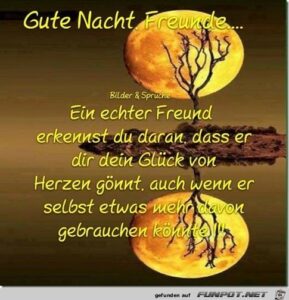 gute nacht spruche fur freunde
