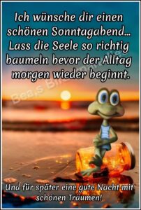 schonen sonntag abend noch bilder