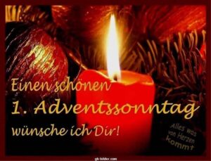 1 advent englisch