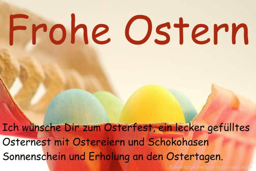 ᐅ frohe ostern gruse texte - Ostern GB Pics - GBPicsBilder