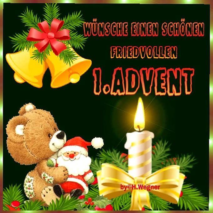 ᐅ lustiges bild 1 advent - 1.Advent GB Pics - GBPicsBilder