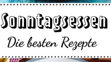 ᐅ sonntagsessen ideen - Sonntag GB Pics - GBPicsBilder