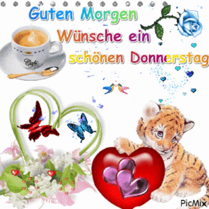 guten morgen donnerstag bilder