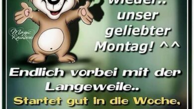 ᐅ endlich montag bilder - Wochentage GB Pics - GBPicsBilder