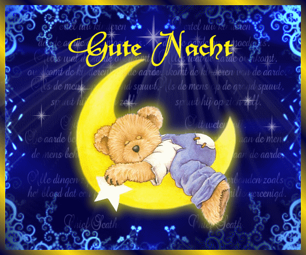 ᐅ gute nacht bilder teddy - Gute Nacht GB Pics - GBPicsBilder