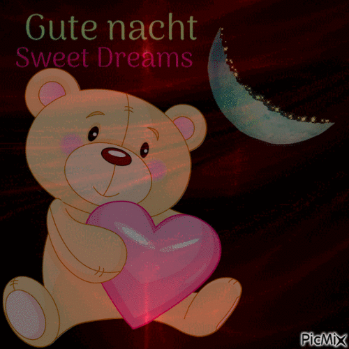 ᐅ gute nacht bilder teddy - Gute Nacht GB Pics - GBPicsBilder