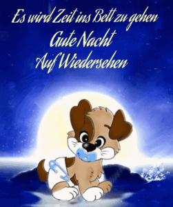 gute nacht gif lustig