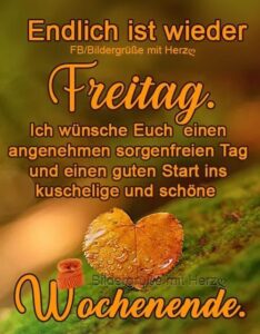 guten morgen freitag