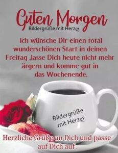 guten morgen freitag bilder