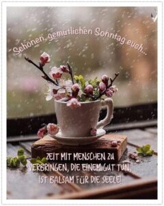 guten morgen sonntag