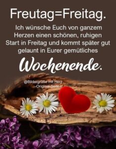 schönen freitag