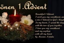 ᐅ wunsche dir einen schonen 1 advent - 1.Advent GB Pics - GBPicsBilder